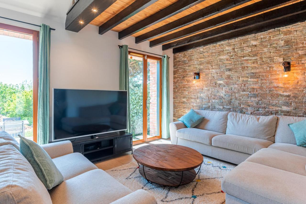 Superbe Maison Avec Piscine Et Jacuzzi Dans Les Dunes Ambleteuse Exteriör bild