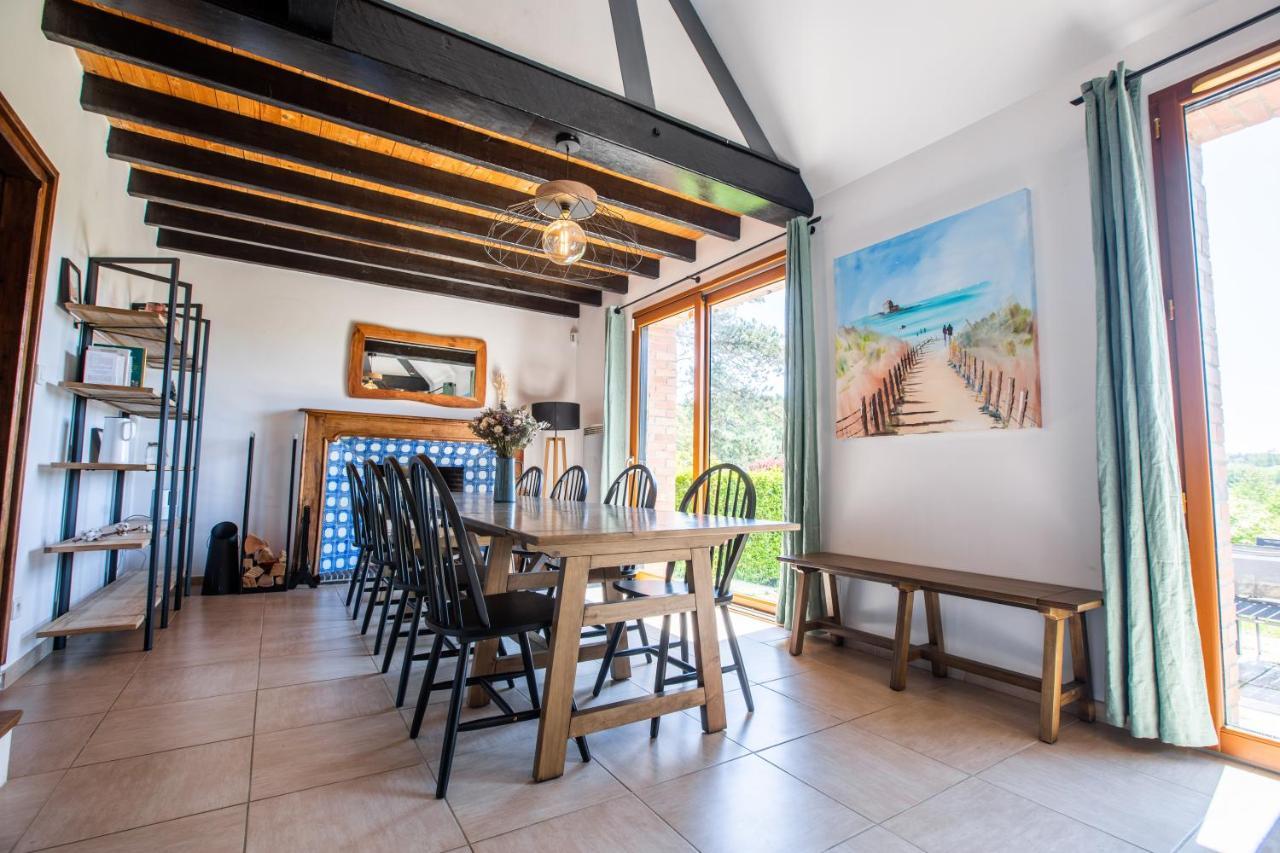 Superbe Maison Avec Piscine Et Jacuzzi Dans Les Dunes Ambleteuse Exteriör bild